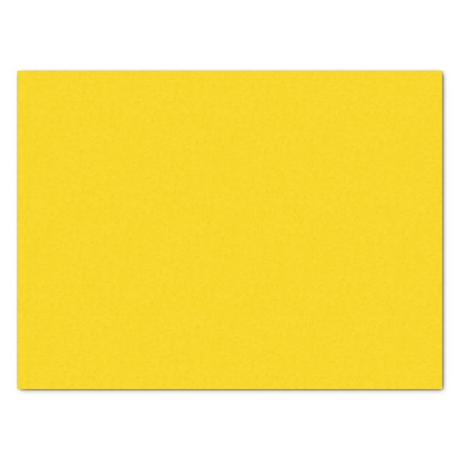 Minimalist Modern Gold Orange Tissue Paper (Front)