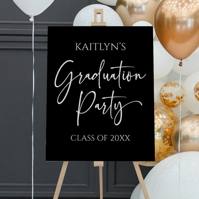 Minimalist Modern Graduation Party Welcome Sign (Creator Uploaded)