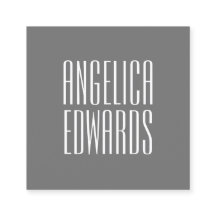 Minimalist modern gray simple trendy bold