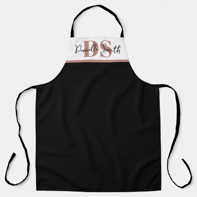 Minimalist Modern Hairstylist Apron (Front)