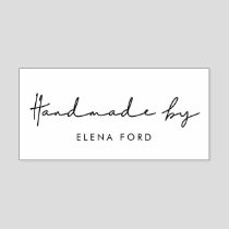 Minimalist modern Handmade by Rubber Stamp