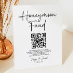 Minimalist Modern Honeymoon Fund Wedding Sign<br><div class="desc">This is a Minimalist Modern Honeymoon Fund Wedding Sign!</div>