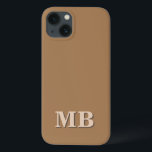 Minimalist Modern Initial Monogram iPhone 13 Case<br><div class="desc">Minimalist Modern Initial Monogram Phone Case. Create your own personalized iPhone Case with custom initial name.</div>