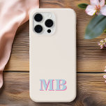 Minimalist Modern Initial Monogram iPhone 13 Case<br><div class="desc">Minimalist Modern Initial Monogram Phone Case. Create your own personalized iPhone Case with custom initial name.</div>