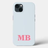 Minimalist Modern Initial Monogram