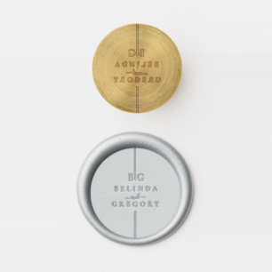 Minimalist Modern Inline Monogram Wedding Wax Seal Stamp