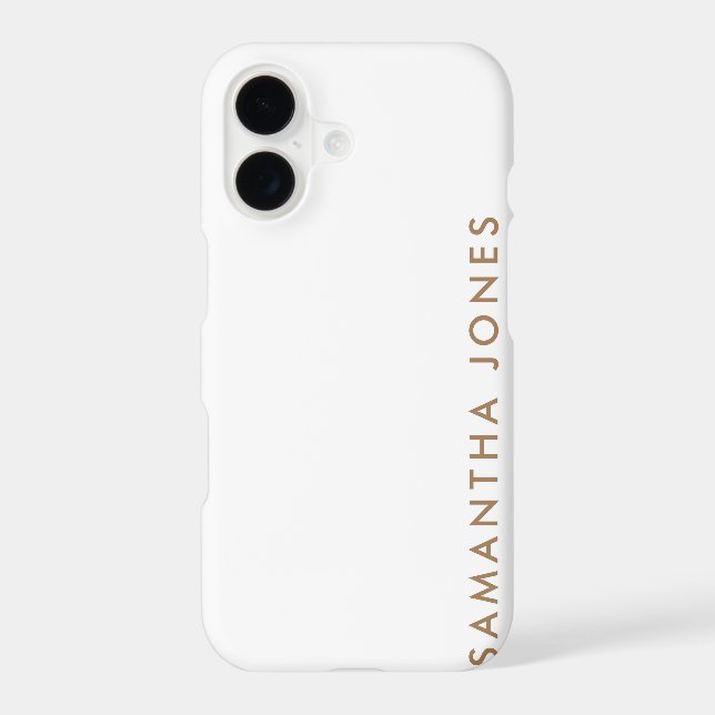 Minimalist Modern iPhone Case (Back)