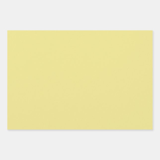 Minimalist Modern Khaki  Wrapping Paper Sheets (Front)