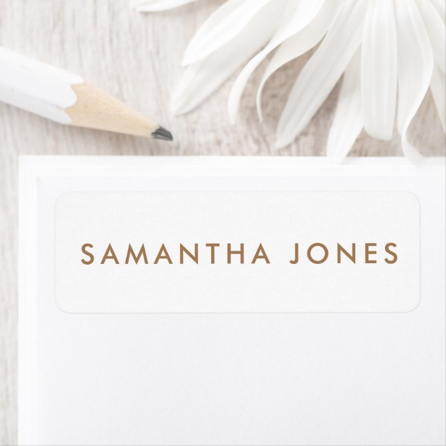 Minimalist Modern Label (Insitu)