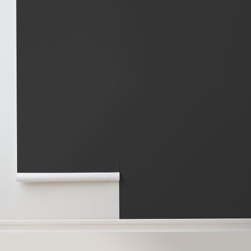 Minimalist Modern Plain Dark Brown Wallpaper