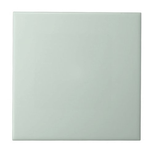 Minimalist Modern Plain Solid Color Sage Green Ceramic Tile