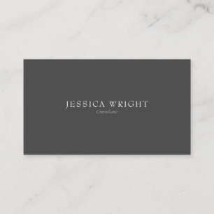 Minimalist Modern Professional Business Card