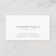 Minimalist Modern Professional Elegant Template Business Card at Zazzle