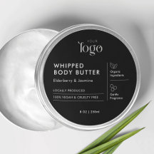 Minimalist Modern Skincare Jar Lid Round Product