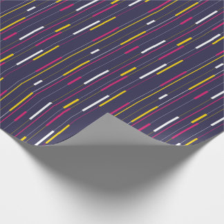 Minimalist Modern Stripes Wrapping Paper