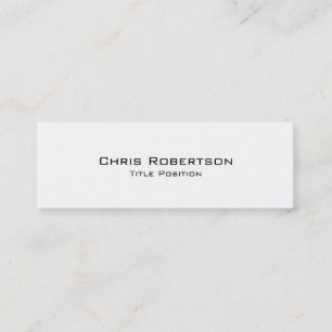Minimalist Modern Trend Charming Business Card