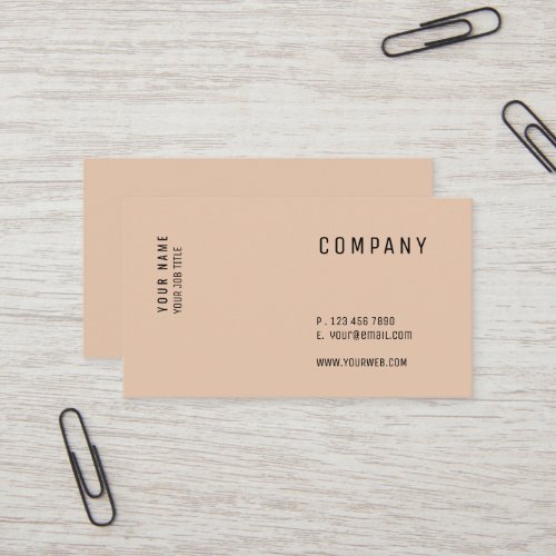 Minimalist Modern Versatile Business Card