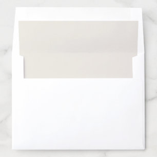 Minimalist Modern Wedding Envelope Liner A7