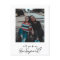 Minimalist modern Will you be my bridesmaid photo