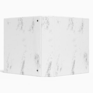 Minimalist Monochrome Grunge Texture 3 Ring Binder