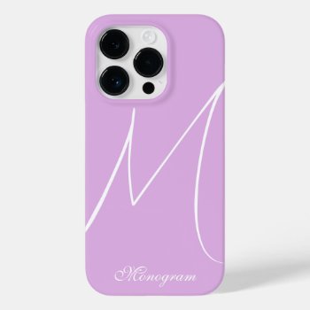 Minimalist Monogram Case-mate Iphone Case by istanbuldesign at Zazzle