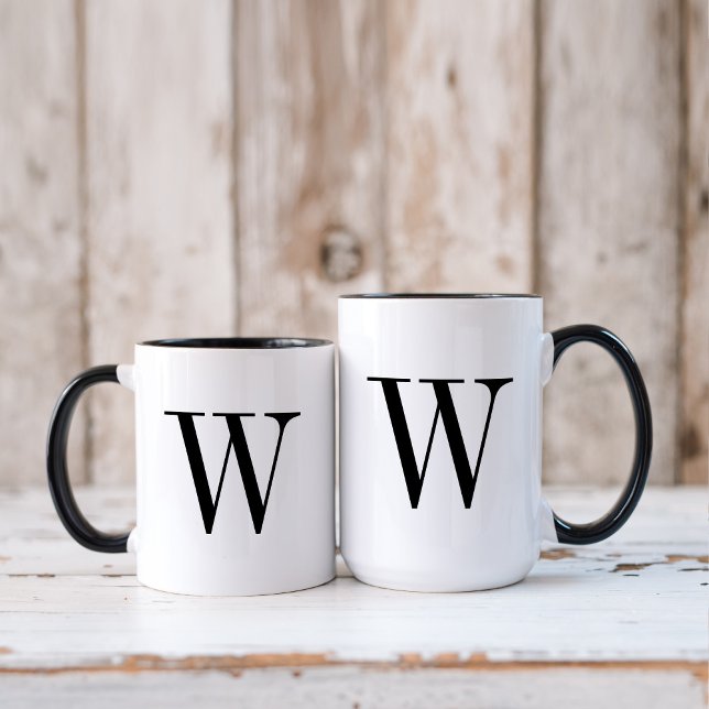 Minimalist Monogram Mug (Creator Uploaded)