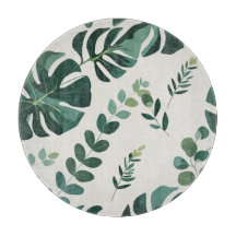 Minimalist Monstera and Greenery Pattern - Modern