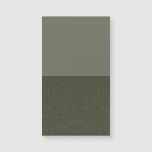 Minimalist Moss Green Magnetic Card – Customizable