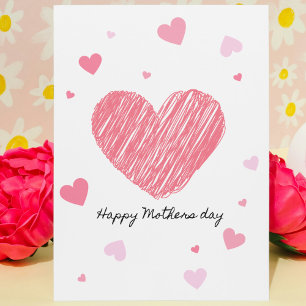 Minimalist Mother's Day Postcard