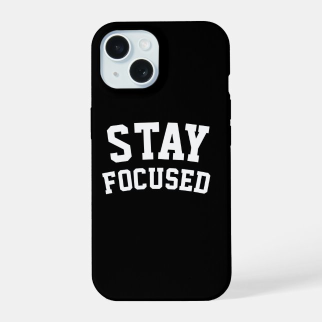 Minimalist motivation iphone case (Back)