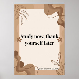 Minimalist Motivational Quote Poster