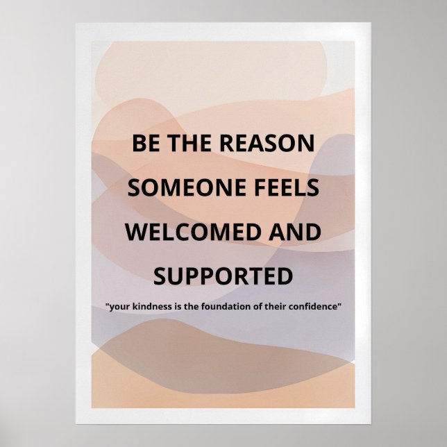 Minimalist Motivational Wall Art Print/Inspiration (Front)