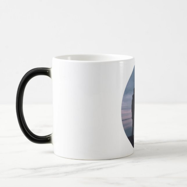 Minimalist Mug- Stylish Ceramic Cup for introvert  (Left)