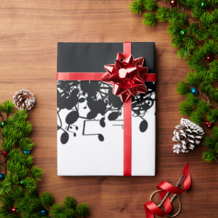 Minimalist Music Note Gift Wrapping Paper