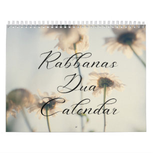 Minimalist Muslim  Rabbanas dua Calendar