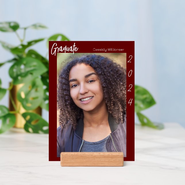 Minimalist Name Graduation Photo Holder (Insitu 3)