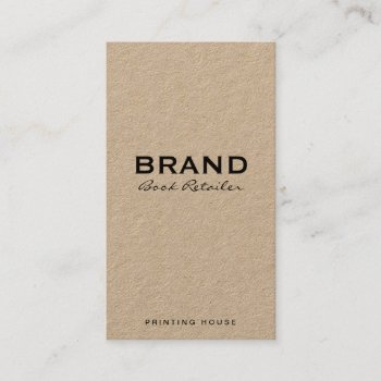 Minimalist Natural Business Card by lovely_businesscards at Zazzle