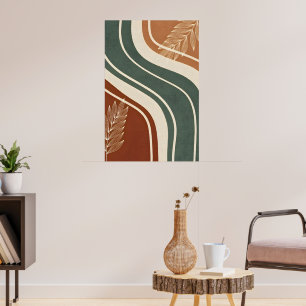 Minimalist Natural Form Design Poster