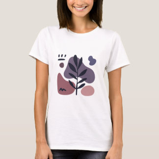 Minimalist nature design t-shirt