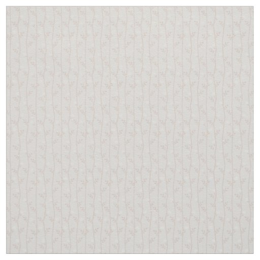 Minimalist Neutral Floral Vine Fabric
