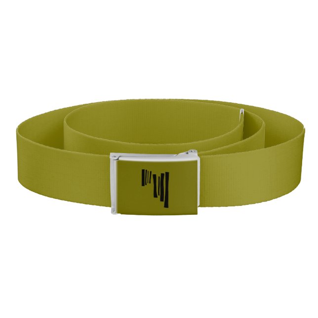 Minimalist Nordic Timber Abstract Belt (Coil)