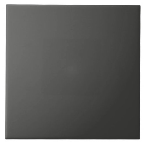 Minimalist Ore Iron Black Plain Solid Color  Ceramic Tile