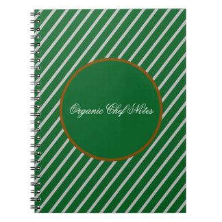 Minimalist Organic Chef Spiral Notebook