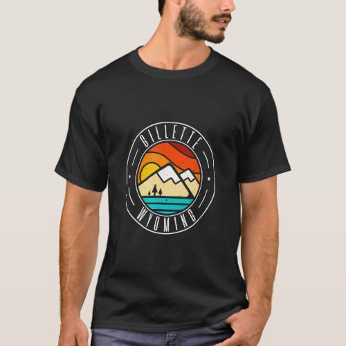 Minimalist Outdoors Gillette Wyoming Wy  T_Shirt
