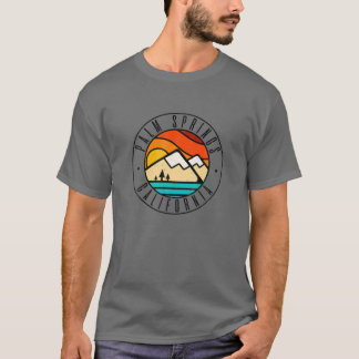 Minimalist Outdoors Palm Springs California CA T-Shirt