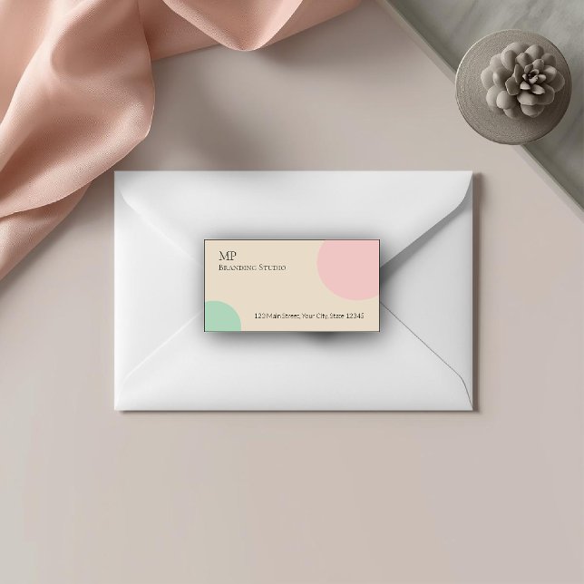 Minimalist Pastel Branding Design Label (Creator Uploaded)