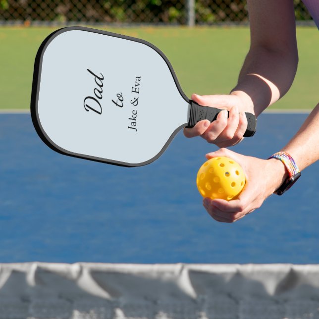 Minimalist  Pastel Pickleball Paddle | Fathers Day (Insitu)