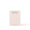 Minimalist pastel pink  jewelry earring display