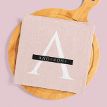 Minimalist Pastel Pink Personalized Name Kitchen Towel<br><div class="desc">Minimalist Pastel Pink Personalized Name</div>