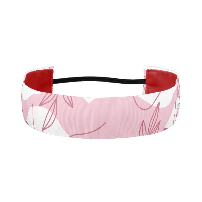 Minimalist Pattern Athletic Headband (Front)